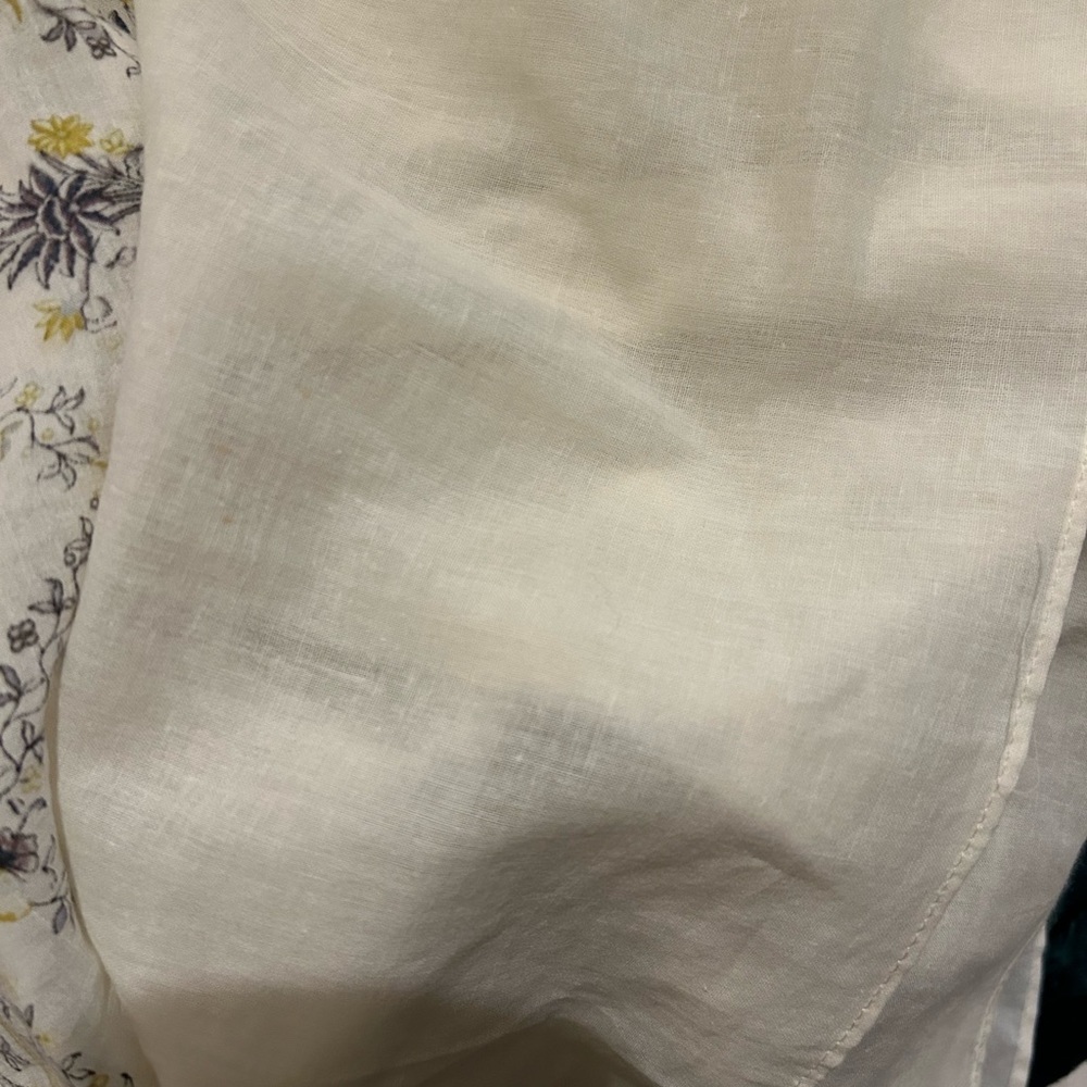 Max Studio Ivory Floral Maxi Dress - Picture 8 of 9